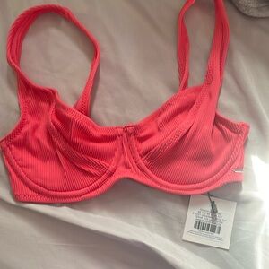 ASOS bikini top in pink size 34c